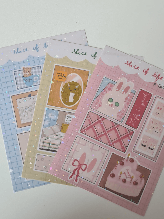 Stickers slice of life 